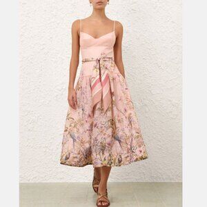 NWOT! Zimmermann Rebellion Fitted Picnic Dress